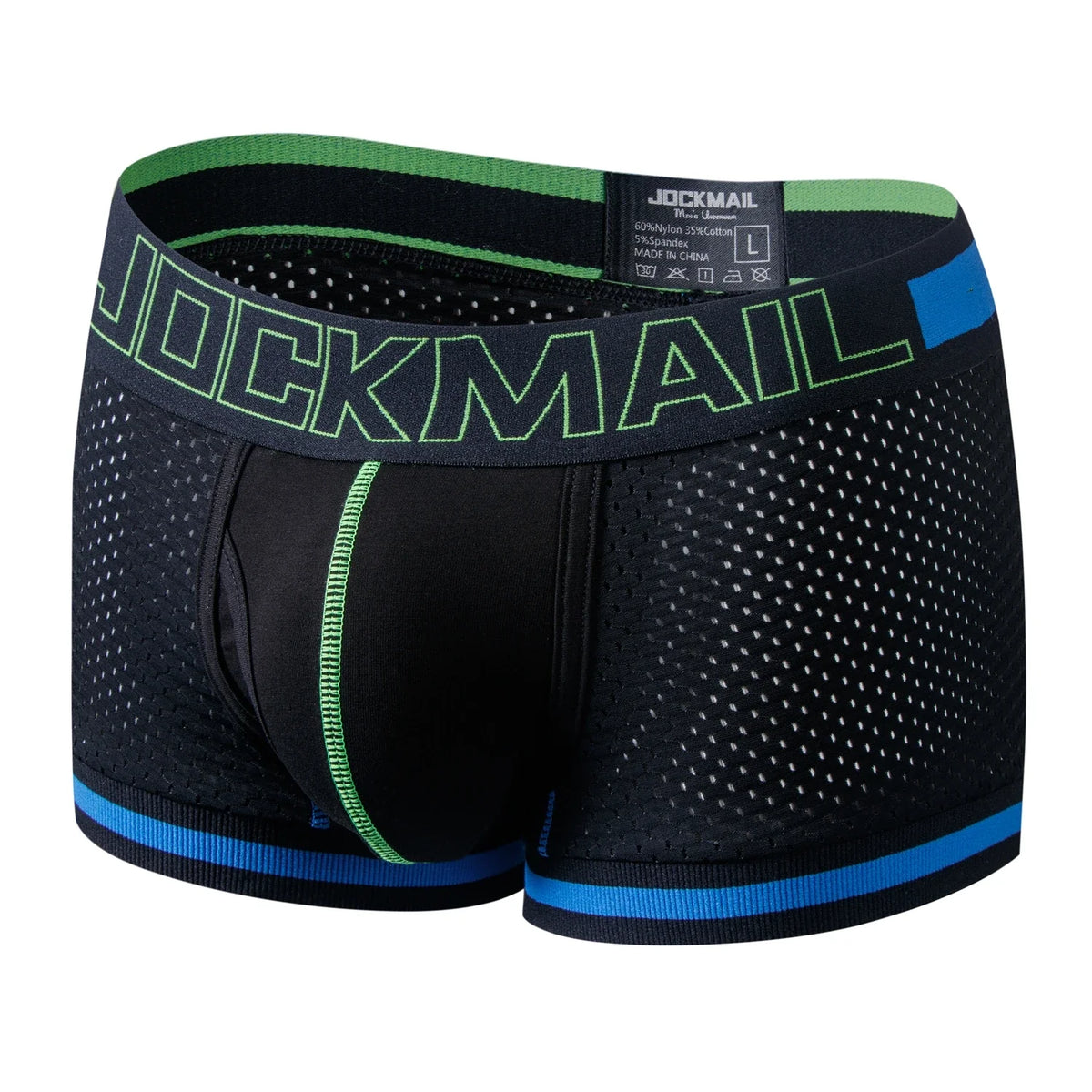 Mens Underwear Boxer Breathable Mesh Boxer Brief Male Underpants Sexy Panties  Mens Bodysuit Trunks PantQuick Dry Sports Fitness