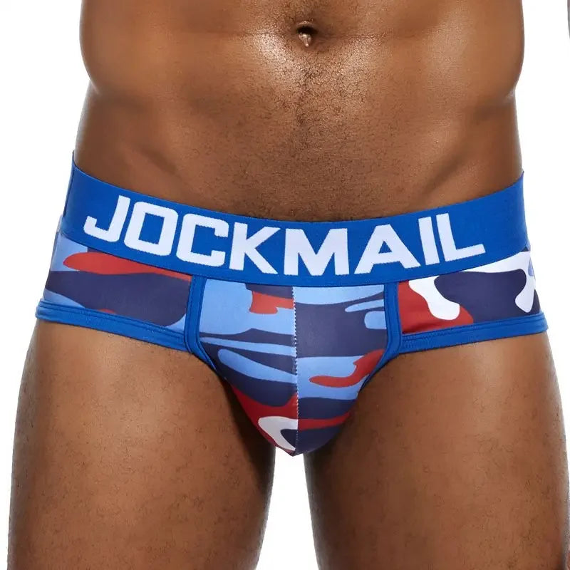 JOCKMAIL Brand Camouflage Printed Men Underwear