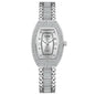 Women's Crystal Tonneau Quartz Bracelet Watch