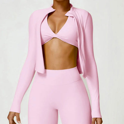 Women's Jacket Full Zip-up Activewear