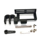 Second/third stage steering gear dropper, airdropper, hook release device, line release and rope throwing device, and drone-moun