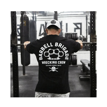 LiftMax Brigade: Oversized Unisex Gym Tee