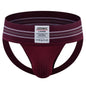 Men Sexy Jockstrap Thongs Gay Underwear Lingerie Underpants Bikini G String Wide Waist Band Hombre Panties Athletic Supporters
