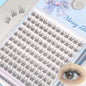 1/Box 120 Bundles Mink False Eyelashes Natural Russian 3D Lashes Individual Eyelash Extension Cluster Makeup Tool Lash