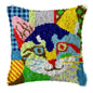 Cats Latch Hook Kits Pillow Cover