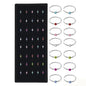 Fashion Crystal Stainless Steel Nose Stud Piercing for Women Hypoallergenic 1.8mm Nose Ring Straight/L/Screw Shaped Body Jewerly