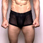 Breathable Men Underwear Elastic Men Sof Boxers Man Sexy Panties Underwear Man Men Underpants Thin Transparent Mesh Ice Silk