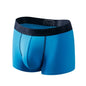 Underwear Men Boxer Briefs Mesh Pouch Penis Scrotum Separation U Convex Unterhosen Herren Boxers Hombre Boxershorts Breathable