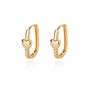 Luxury Star Pendientes Earrings For Women Girl Stainless Steel Minimalist Hoop Piercing 2025 New In y2k Jewelry aretes de mujer
