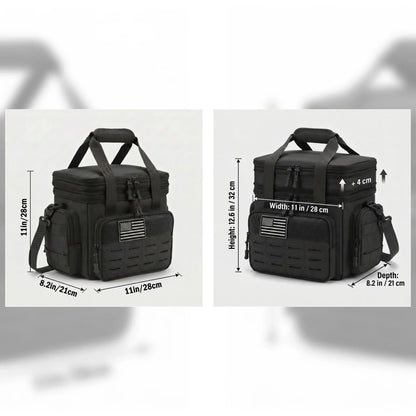 18L Insulated Picnic Cooler Bag Tactical Expandable Leakproof Thermal