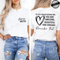 Women Tshirts Sport Casual T-Shirts Breathable Short Sleeve Oversized Tshirt To The Person Behind Me: You Are Amazing T-Shirts