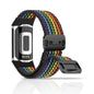 Fitbit Charge 5 & 6 Braided Nylon Band - Magnetic Clasp Strap