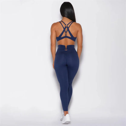 ActiveVibe Women’s Leggings & Sports Bra Set