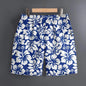 Men's Hawaiian 3D Plant Summer Pattern Beach Shorts Quick Dry Outdoor Casual Sports Shorts Fashion Men's Shorts