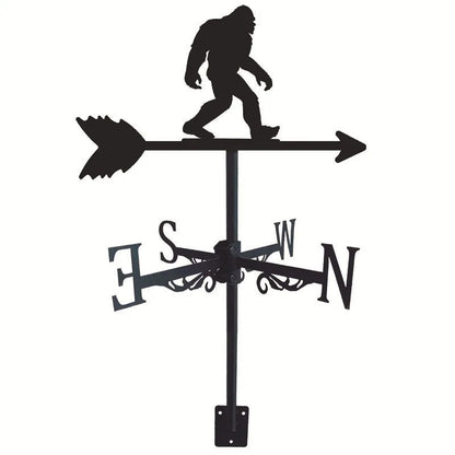 Metal Weathervane,Witch Iron Weather Vane,Sea Rover Wind Direction Indicator,Garden Decoration,Outdoor Roof Decoration,Gardening
