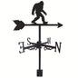 Metal Weathervane,Witch Iron Weather Vane,Sea Rover Wind Direction Indicator,Garden Decoration,Outdoor Roof Decoration,Gardening