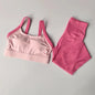 ZenFlex 2PC Women's Yoga Set: Bra & Leggings Duo