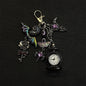 Original Hollow Heart Pocket Watch Chain Keychain Design Steampunk Clock Vintage Necklace Pendant Jewelry Watch Men Women Gift