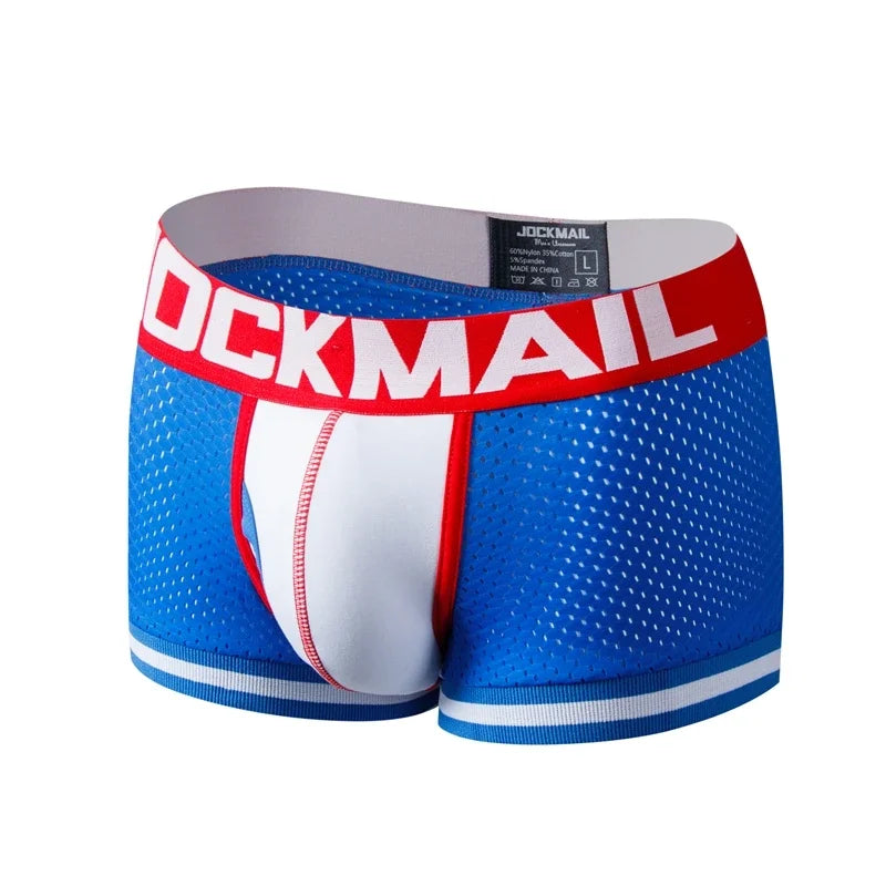 Summer Underwear Men Boxer Homme Nylon Mesh Quick Dry Sports  Fitness Men's Underpants Soft  Boxer Shorts Men Boxers Breathable