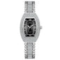 Women's Crystal Tonneau Quartz Bracelet Watch