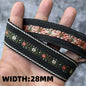 5 Yards 1~3CM Geometric Flower Designs Are Selling Well Embroidered Jacquard Ribbon Decorative Clothing Dog Chain Curtains