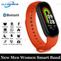 M7 Smart Band Watch Men Women Silicone Heart Rate Smart Band Varied Dial Fitness Tracker Fitness Sport Bracelet For Android HW12