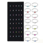 40/60pc Stainless Steel Straight L Nose Stud for Women Nose Ring Set