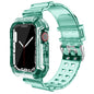 Apple Watch Transparent Silicone Band with Matching Case