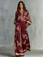 Fashion Set For Women Autumn 2026 New Loose Lapel Zipper Long Sleeve Coat Top Wide Leg Pants Two Piece Set Leisure Print Outfits
