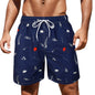 Men's Palm Tree Pattern Beach Shorts Boys Summer Cool Hawaii 3D Printed Casual Swim Trunks Quick Dry Surfboard Shorts