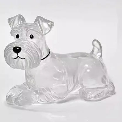 Dog Hair Storage Cute Pendant Keychain Bag Pendant Couple Car Key Chains Jewelry Souvenir Collection Gift Decoration Accessories