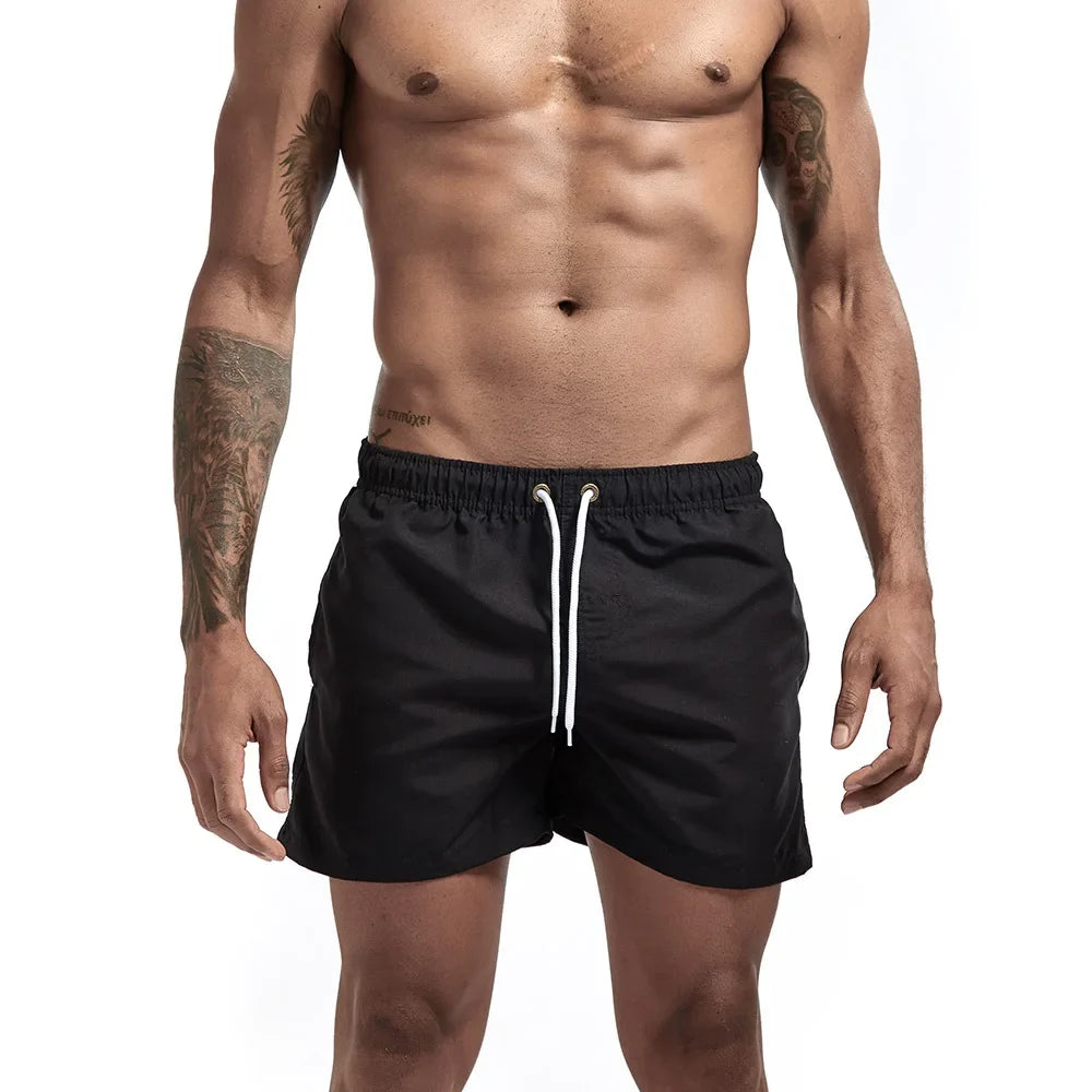 Swimsuits Man 2024 Summer Beach Shorts Mesh Lined Swimwear Board Shorts Male Men's Swimming Trunks Bathing Suit Sports Clothes