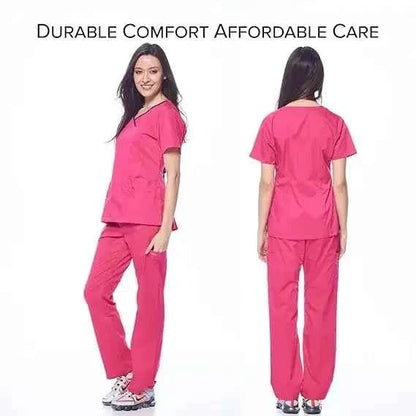 Women's Medical Scrub Uniform Set