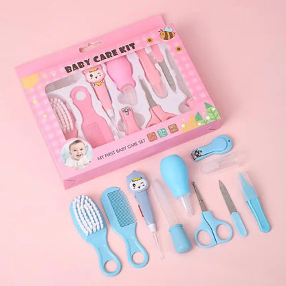Baby Care Kit Baby Nail Clippers Nasal Aspirator Nose Cleaning Tool