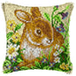Cats Latch Hook Kits Pillow Cover