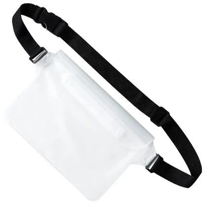Swimming Waterproof Waist Bag Pack PVC Triple Sealed Beach Phone Case Outdoor Water Parties Watersports Drifting Diving Dry Bag