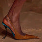 New Fashion Pointed High-heel 10.5 cm Women's Sandals Summer Women Shoes Sandalias De Mujer Shoes for Women Size 34-43