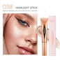 Multifunctional Makeup Pen Liquid Blush Bronzer Contouring Highlighter Pearlescent Fine Flash Sponge Tip Beauty Cosmetics Stick