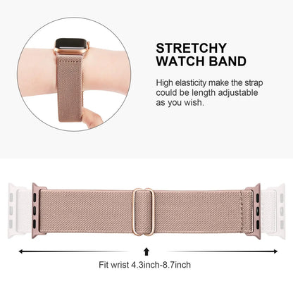 Apple Watch Stretch Nylon Loop Band, Solid & Patterned