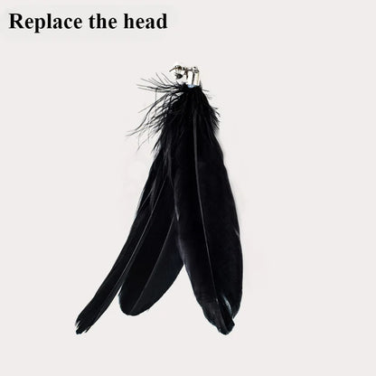 Funny Simulation Bird Cat Toy Feather with Bell Cat Stick Interactive Toy for Kitten Playing Teaser Wand Toy Pet Cats Supplies