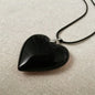 Y2k Red Heart Necklace for Women Fashion Big Hearts Pendants Necklaces Rope Chain Girls Gift Gothic Jewelry Accessories