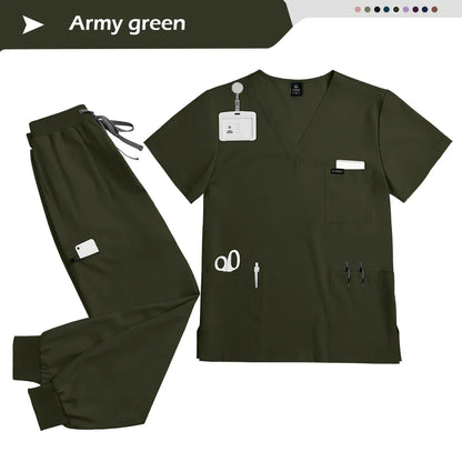 Women’s Short Sleeve Nurse Scrub Set