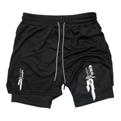 FlexiFit 2-in-1 Performance Running Shorts