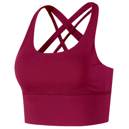 High Impact Women's Sports Bra with Back Closure
