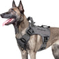 Adjustable No-pull Tactical Dog Harness With Handle For Large Dogs Reflective Vest For Labrador Retriever Siberian Dogs Supplies