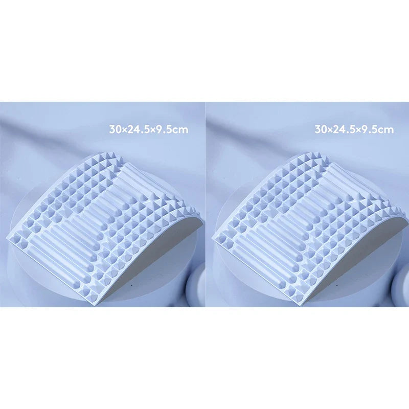 Back Stretcher Neck Pillow Relieve Massage Lumbar Support Massager for