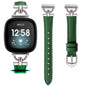 Fitbit Sense 1–2 / Versa 3–4 Slim Leather D-Link Band