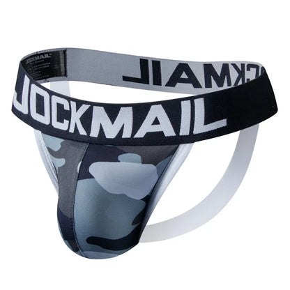 Sexy Gay Men Underwear Brief Underpants Nylon Camouflage Men's Jockstrap Bikini Slip Men's Tanga or As Swim Swimwear Shorts