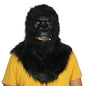Movable Mouth Fox Mask Halloween Costume Cosplay Party Mouth Mover Wolf Masks Animal Panda Husky Orangutan Artificial Fur Mask