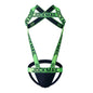 Men's Jockstrap Underwear Bodysuit Suspender Jumpsuits Sexy Lingerie Men Harness Hollow Out Bondage Elastic Hole Erotic Costume